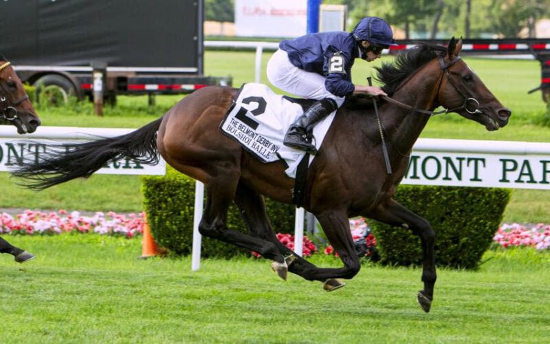 a 021 Bolshoi Ballet IRE wins the Belmont Derby Invitational Belmont 20210710 min